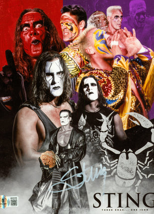 Sting signed 8x10 Photo (w/ Beckett)