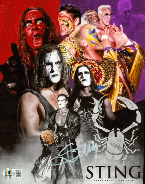 Sting signed 8x10 Photo (w/ Beckett)