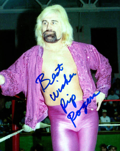 Rip Rogers signed 8x10 Photo