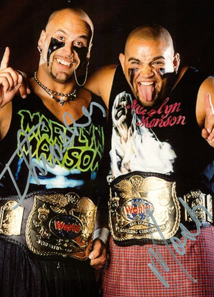 Headbangers - Mosh & Thrasher dual signed 8x10 Photo