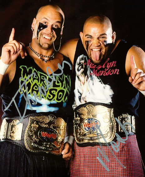 Headbangers - Mosh & Thrasher dual signed 8x10 Photo