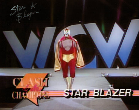 Star Blazer signed 8x10 Photo