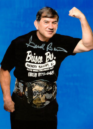 Gerald Brisco signed 8x10 Photo