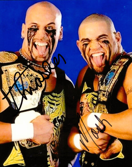 Headbangers - Mosh & Thrasher dual signed 8x10 Photo