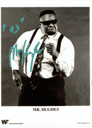 Mr Hughes signed 8x10 Photo