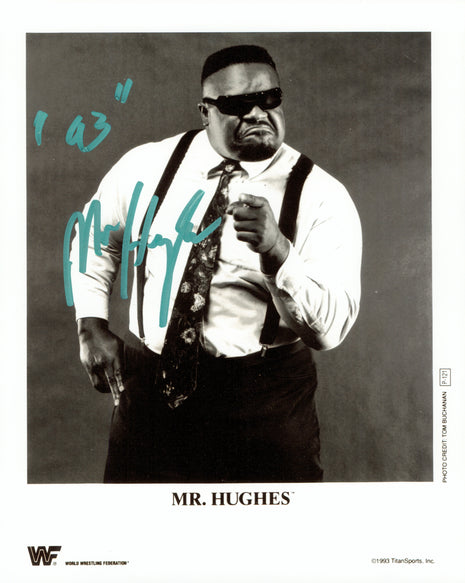 Mr Hughes signed 8x10 Photo