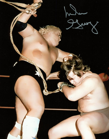 Mike George signed 8x10 Photo