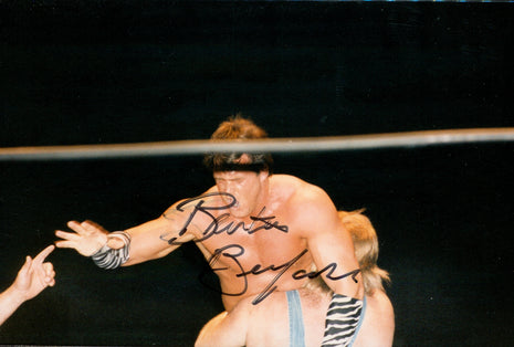 Brutus Beefcake signed 3.5x5 Photo (w/ JSA)