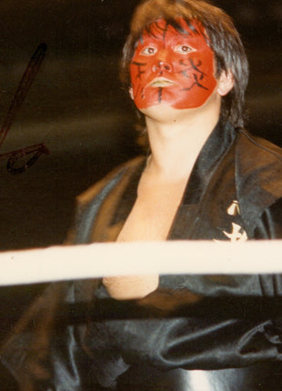 Great Muta signed 3.5x5 Photo