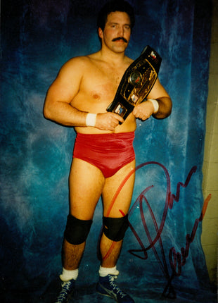 Dan Severn signed 4x6 Photo
