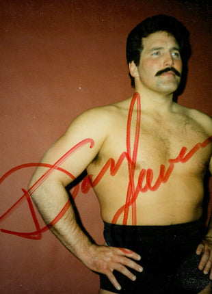 Dan Severn signed 4x6 Photo