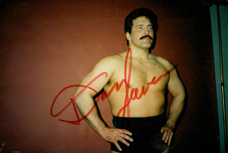 Dan Severn signed 4x6 Photo