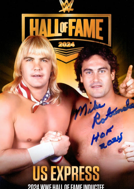 Mike Rotunda signed 4x6 Photo