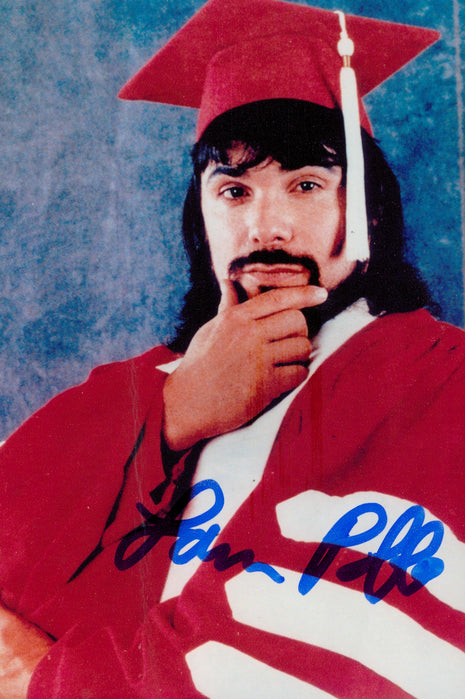 Lanny Poffo signed 4x6 Photo