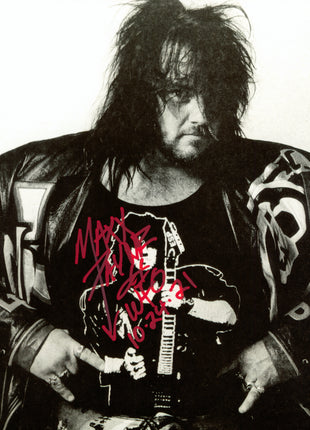 Man Mountain Rock signed 8x10 Photo
