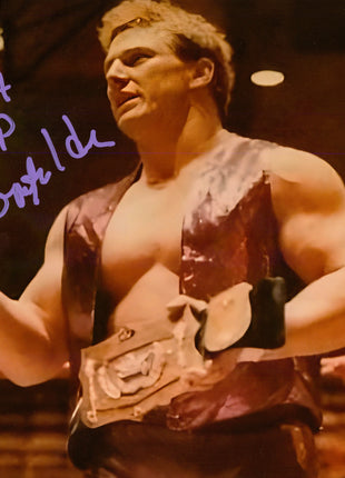 Spike Huber signed 8x10 Photo