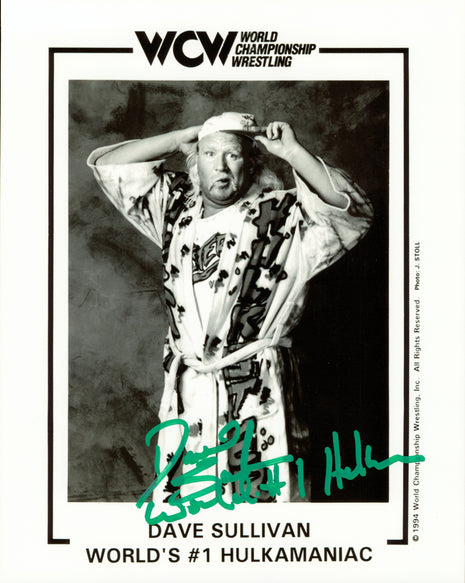 Dave Sullivan signed 8x10 Photo