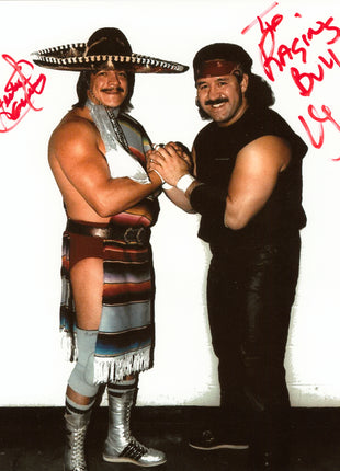 Hector Guerrero & Manny Fernandez dual signed 8x10 Photo