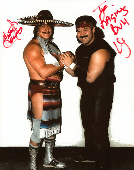 Hector Guerrero & Manny Fernandez dual signed 8x10 Photo