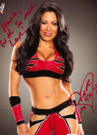 Melina signed 8x10 Photo