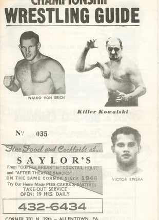 Multi-signed Championship Wrestling Guide