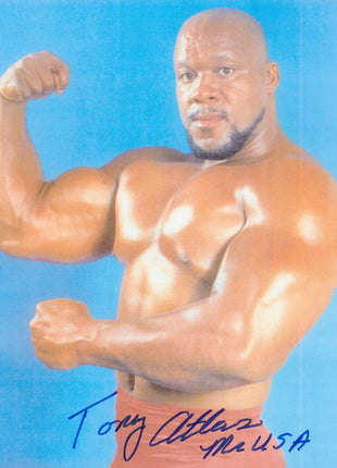 Tony Atlas signed 8x10 Photo