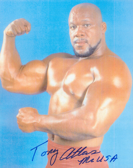 Tony Atlas signed 8x10 Photo