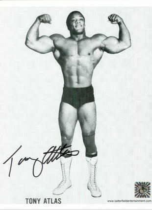 Tony Atlas signed 8x10 Photo