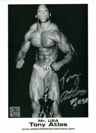 Tony Atlas signed 8x10 Photo