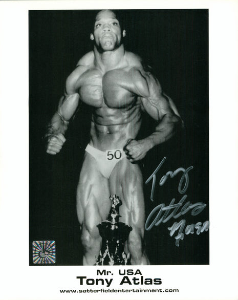 Tony Atlas signed 8x10 Photo
