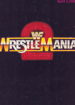 WWF WrestleMania 2 Signed Program (15+ RARE signatures)