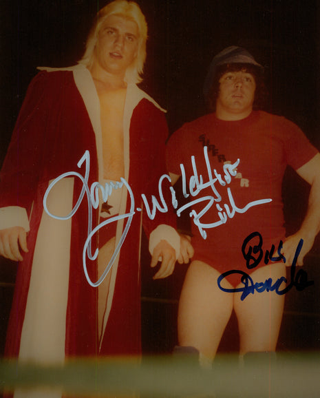 Tommy Rich & Bill Dundee dual signed 8x10 Photo