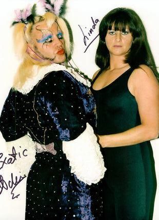 Exotic Adrian Street & Linda dual signed 8x10 Photo