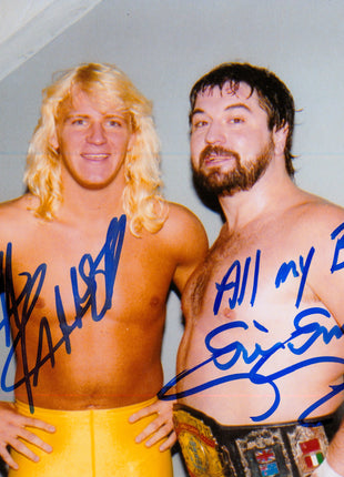 Jeff Jarrett & Eric Embry dual signed 8x10 Photo