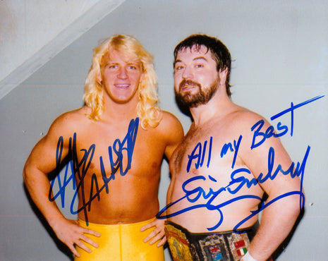 Jeff Jarrett & Eric Embry dual signed 8x10 Photo