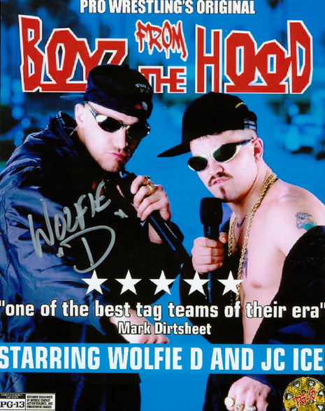Wolfie D signed 8x10 Photo