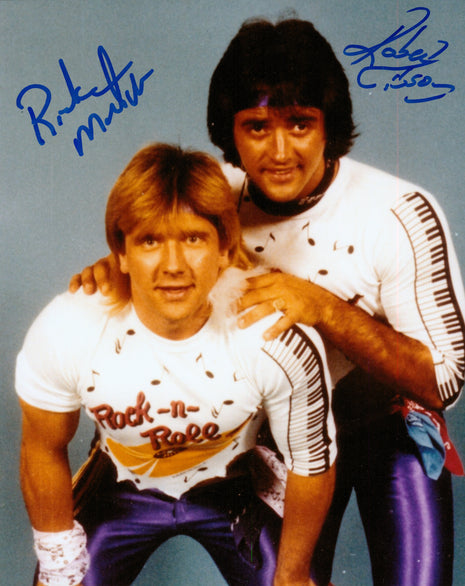 Ricky Morton & Robert Gibson dual signed 8x10 Photo