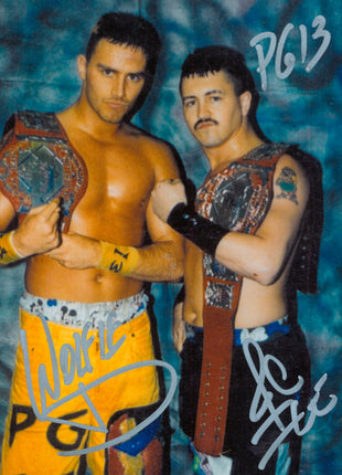 Jamie Dundee & Wolfie D dual signed 8x10 Photo