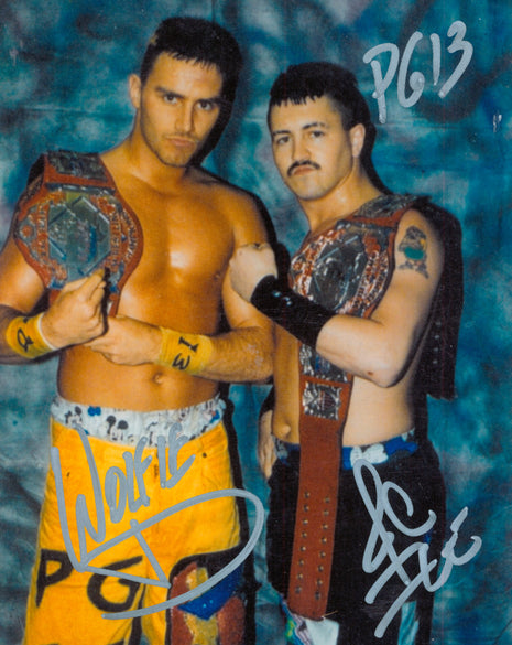 Jamie Dundee & Wolfie D dual signed 8x10 Photo