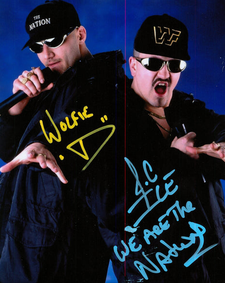 Jamie Dundee & Wolfie D dual signed 8x10 Photo