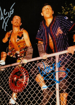 Jamie Dundee & Wolfie D dual signed 8x10 Photo