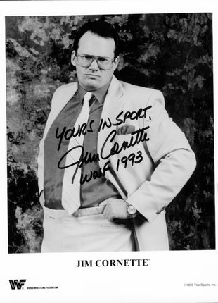 Jim Cornette signed 8x10 Photo