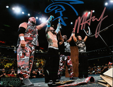 Jeff Hardy & Matt Hardy dual signed 8x10 Photo