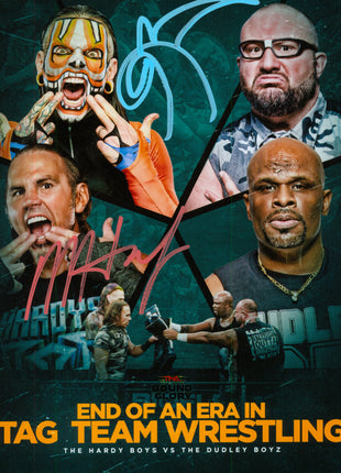 Jeff Hardy & Matt Hardy dual signed 8x10 Photo