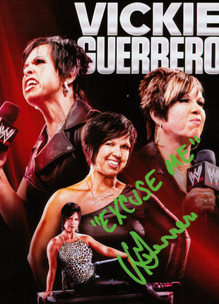 Vickie Guerrero signed 8x10 Photo