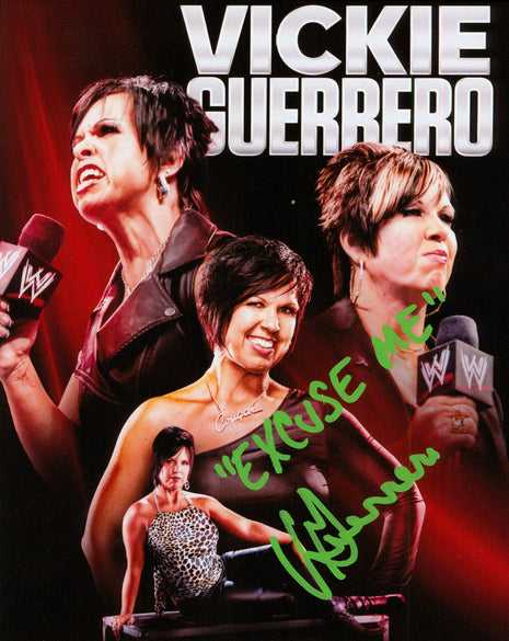 Vickie Guerrero signed 8x10 Photo