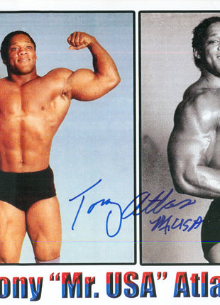 Tony Atlas signed 8x10 Photo