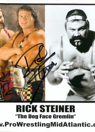 Rick Steiner signed 8x10 Photo