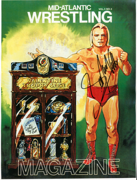 Greg Valentine signed 8x10 Photo
