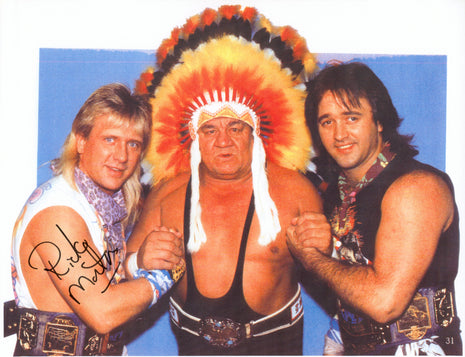 Ricky Morton signed 8x10 Photo